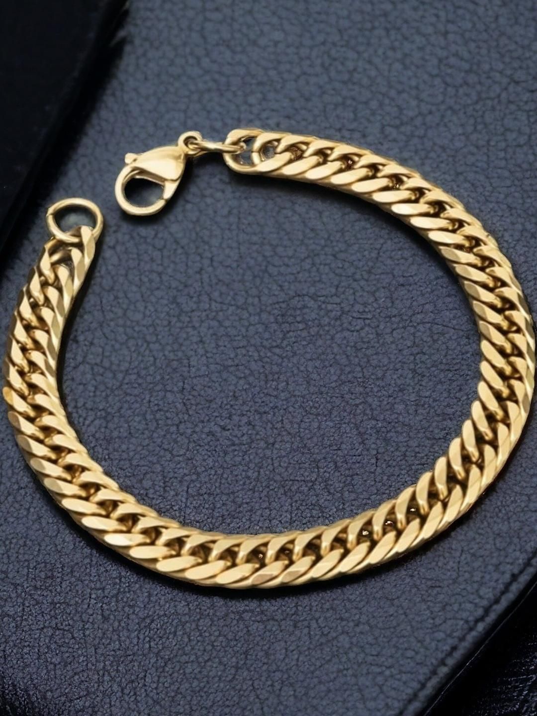 Roadster Gold-Plated Brass Bracelet