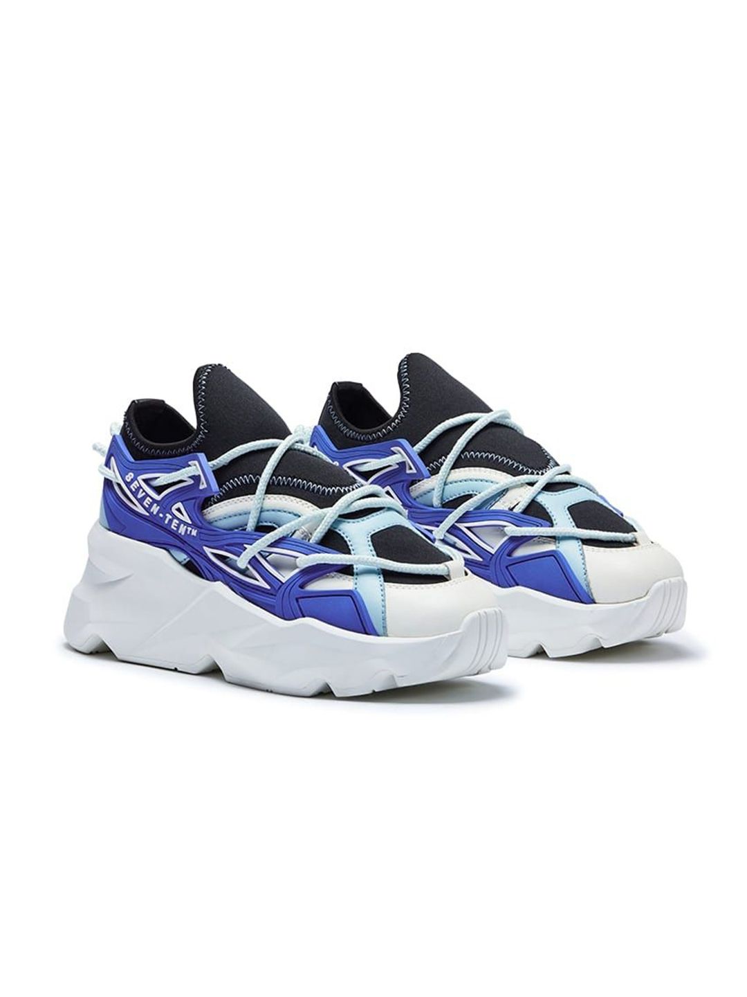 7-10 7-10 Women Printed Water Repellent Upper Lace-Ups Sneakers
