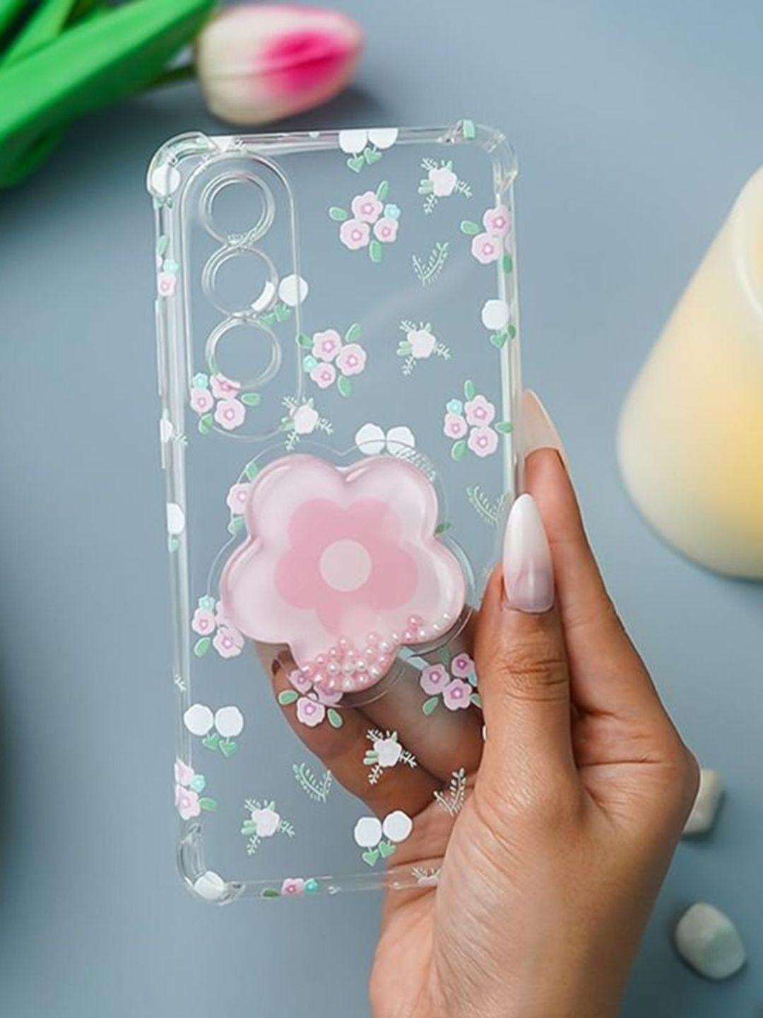 PEEPERLY Floral Printed OnePlus Nord CE4 Lite 5G Back Case Mobile Accessories