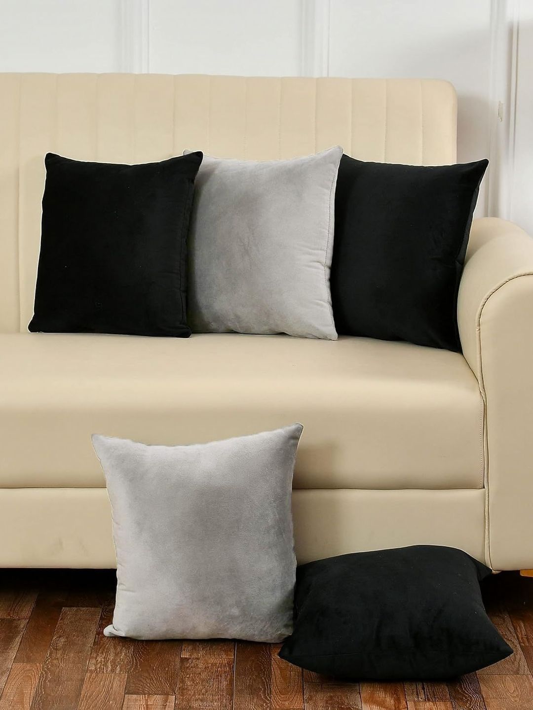 Shadowkart Set of 5 Fibre Filled Polyester Ultra Soft Sleep Pillow