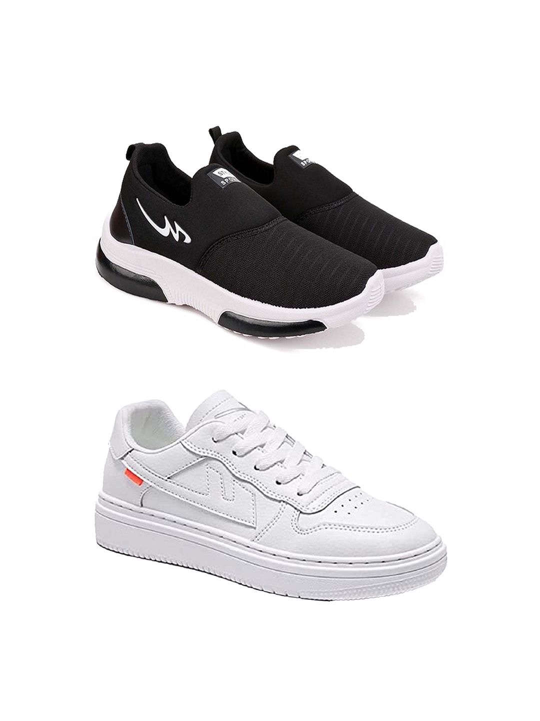 DRACKFOOT Men Running Non-Marking Shoes