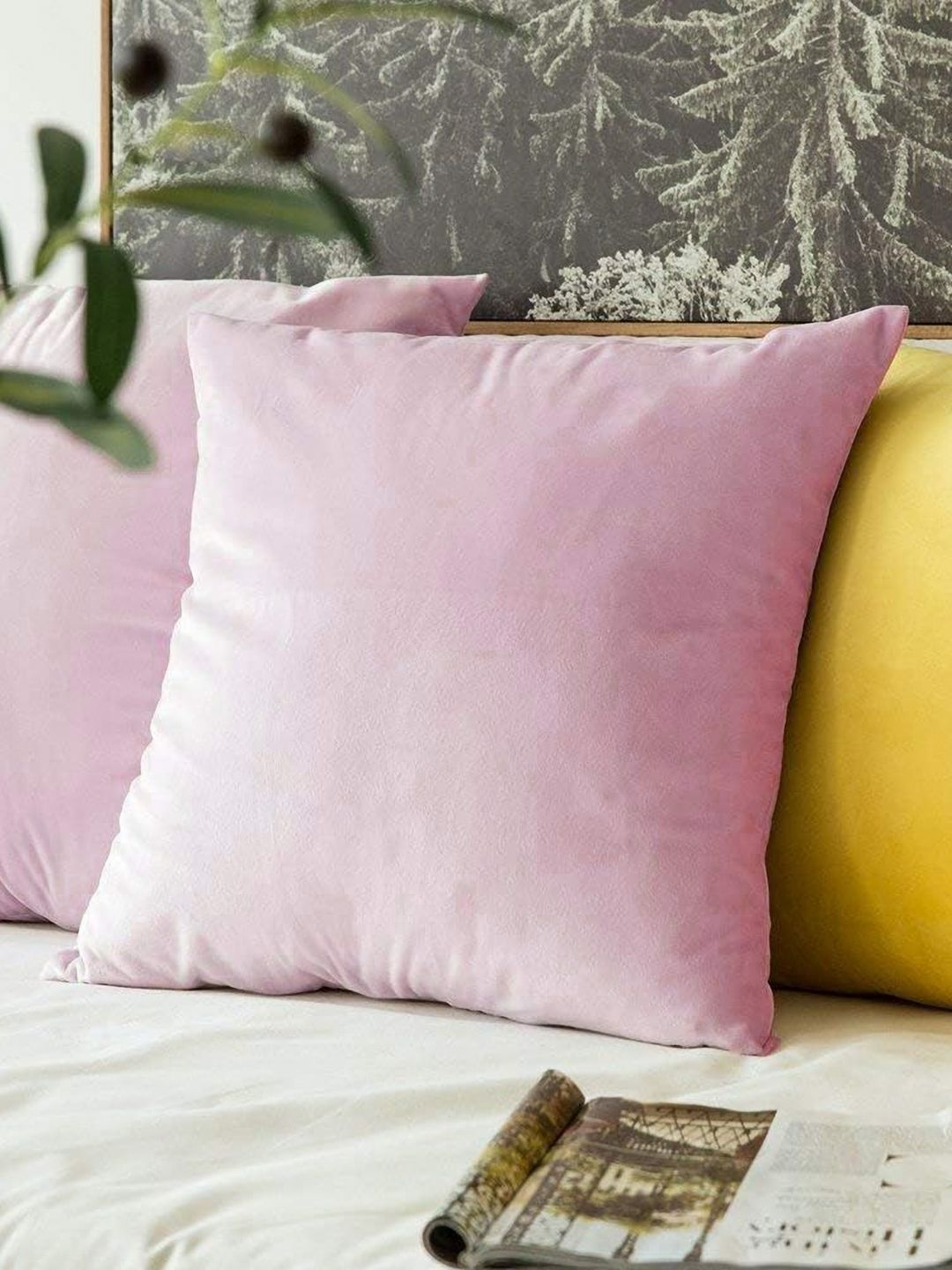 Shadowkart Set of 5 Fibre Filled Polyester Ultra Soft Sleep Pillow