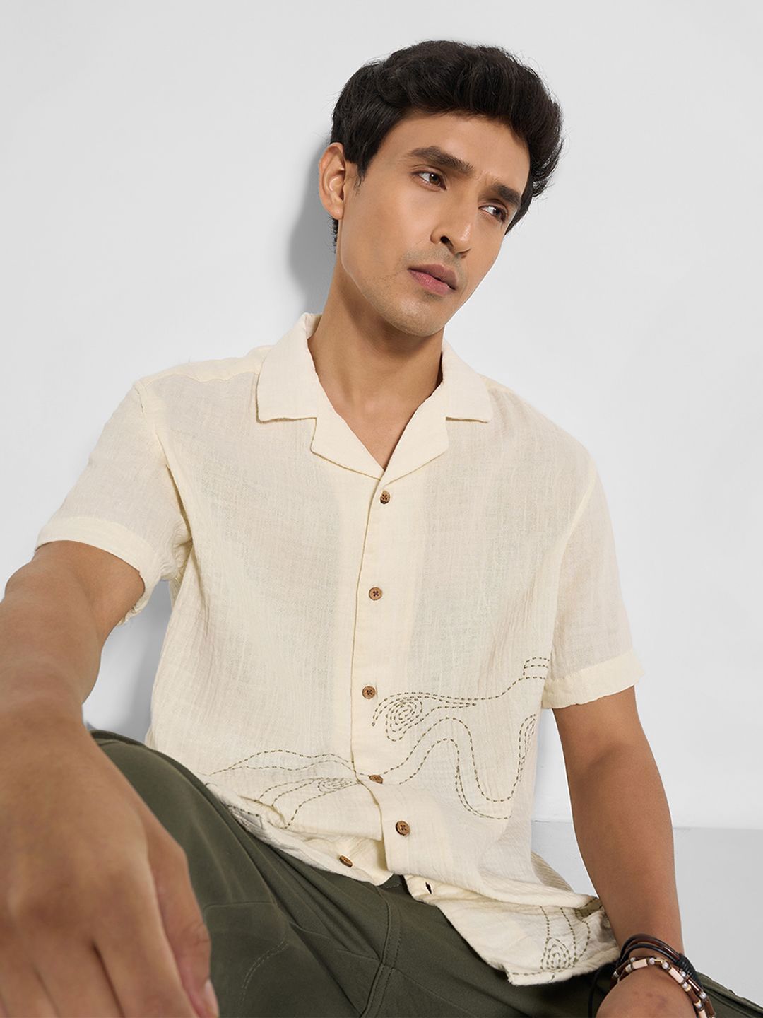 7 Alt by Pantaloons Men Casual Shirt