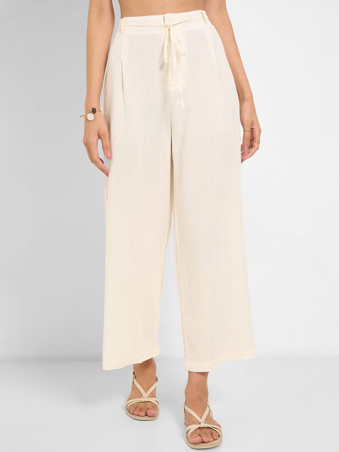 Annabelle by Pantaloons Women High-Rise Culottes Trousers