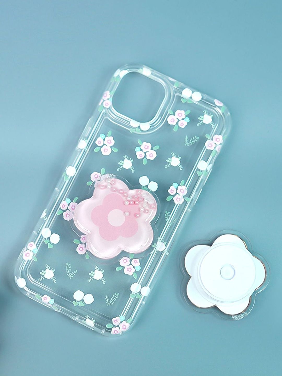 PEEPERLY Floral Printed iPhone 13 Back Case Mobile Accessories