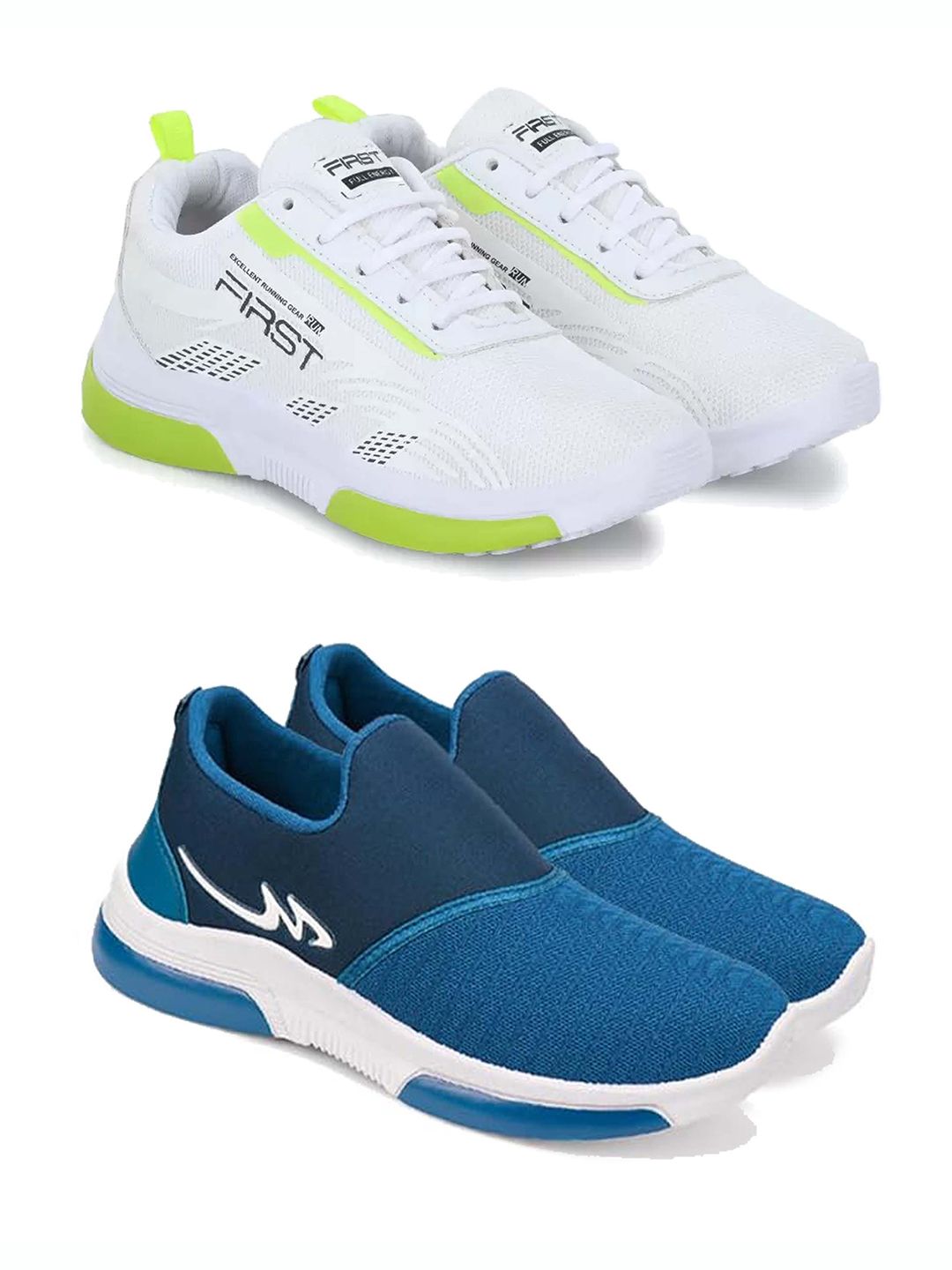 DRACKFOOT Men Running Non-Marking Shoes