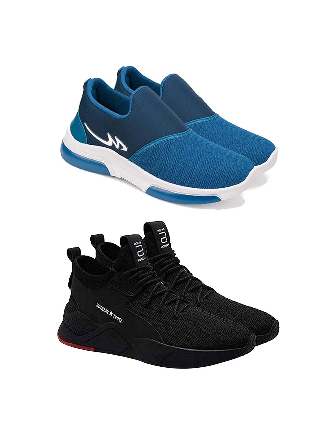 DRACKFOOT Men Running Non-Marking Shoes