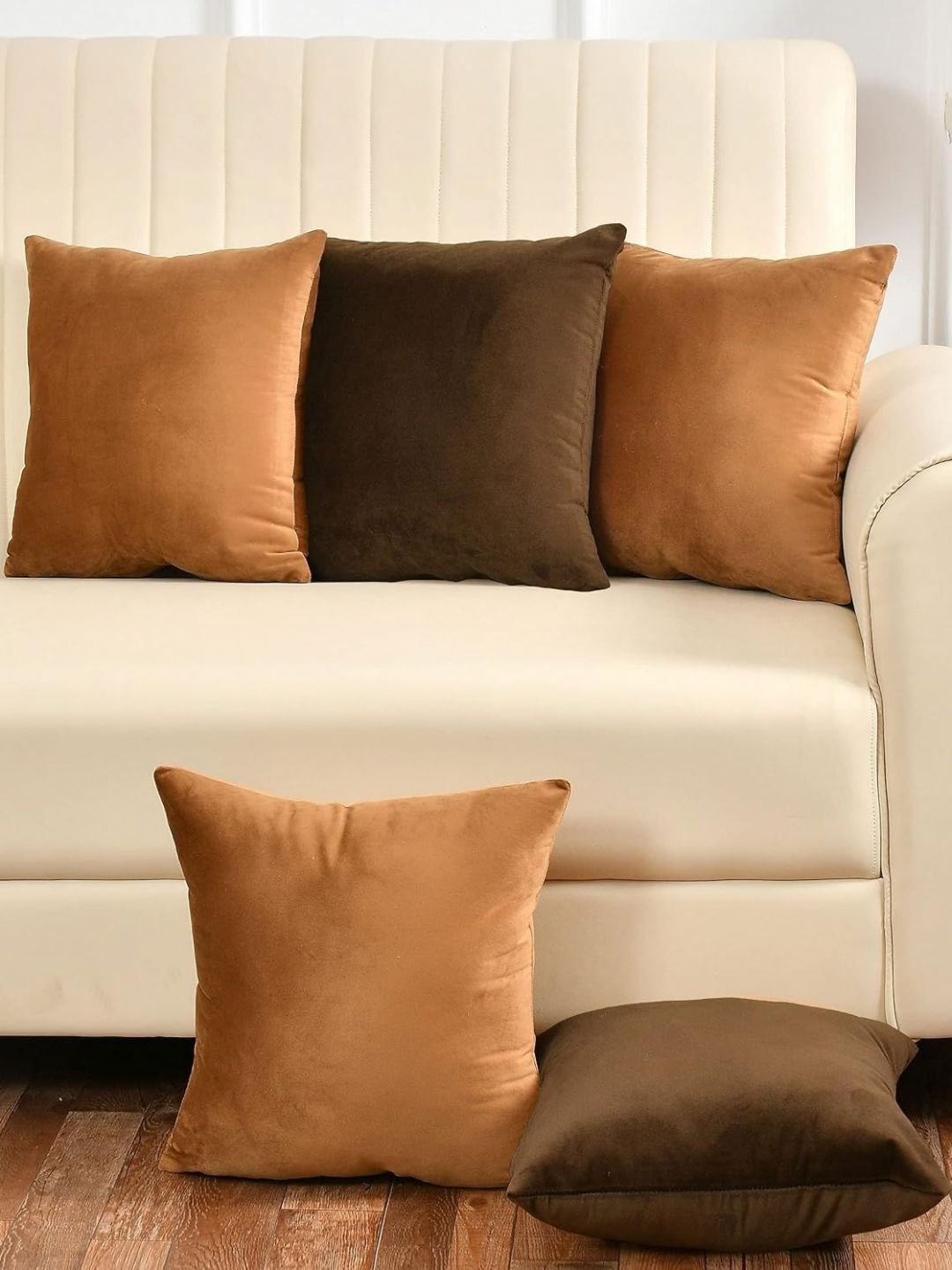 Shadowkart Set of 5 Fibre Filled Polyester Ultra Soft Sleep Pillow