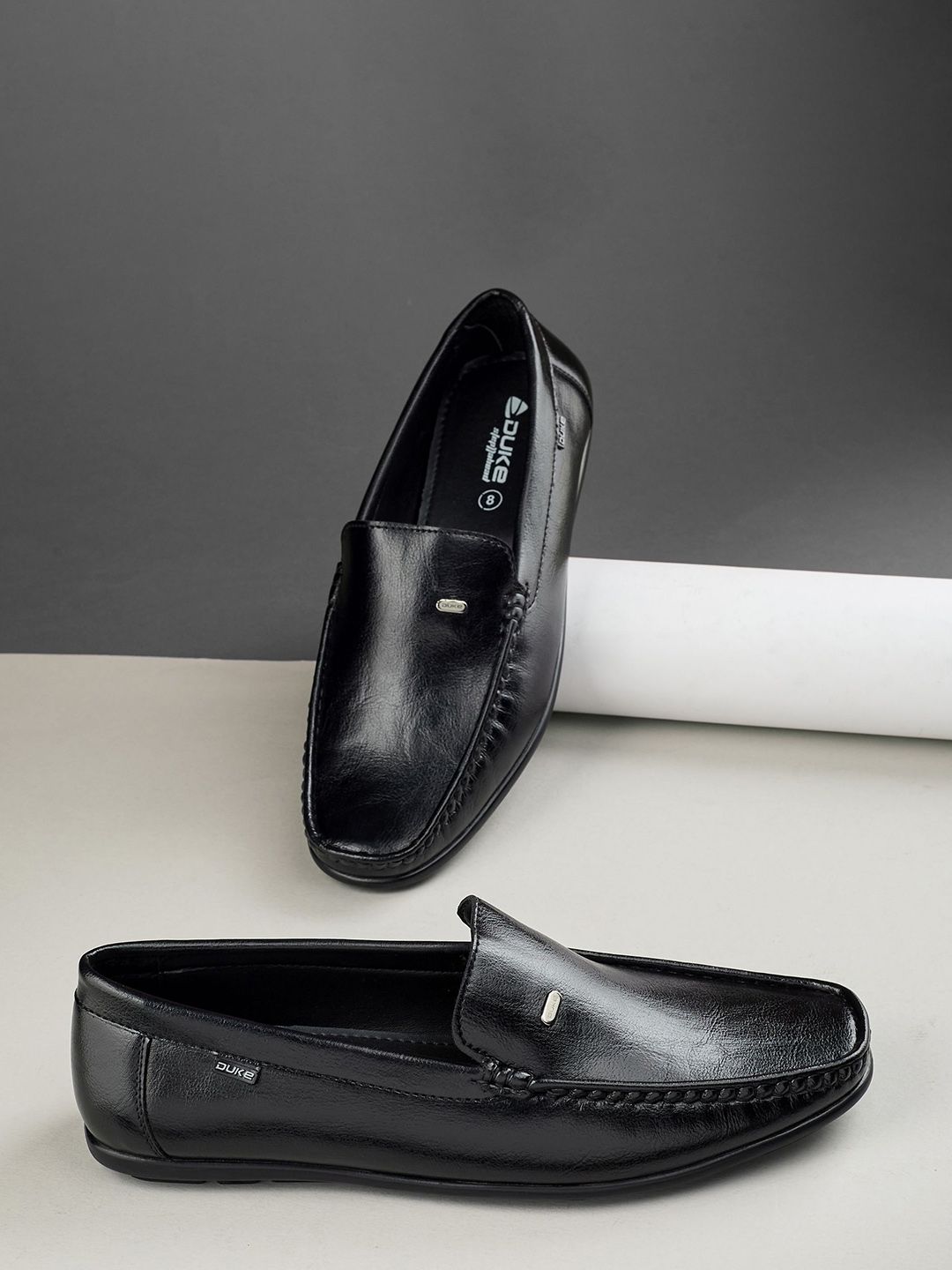 Duke Men Prime Step Square Toe Loafers