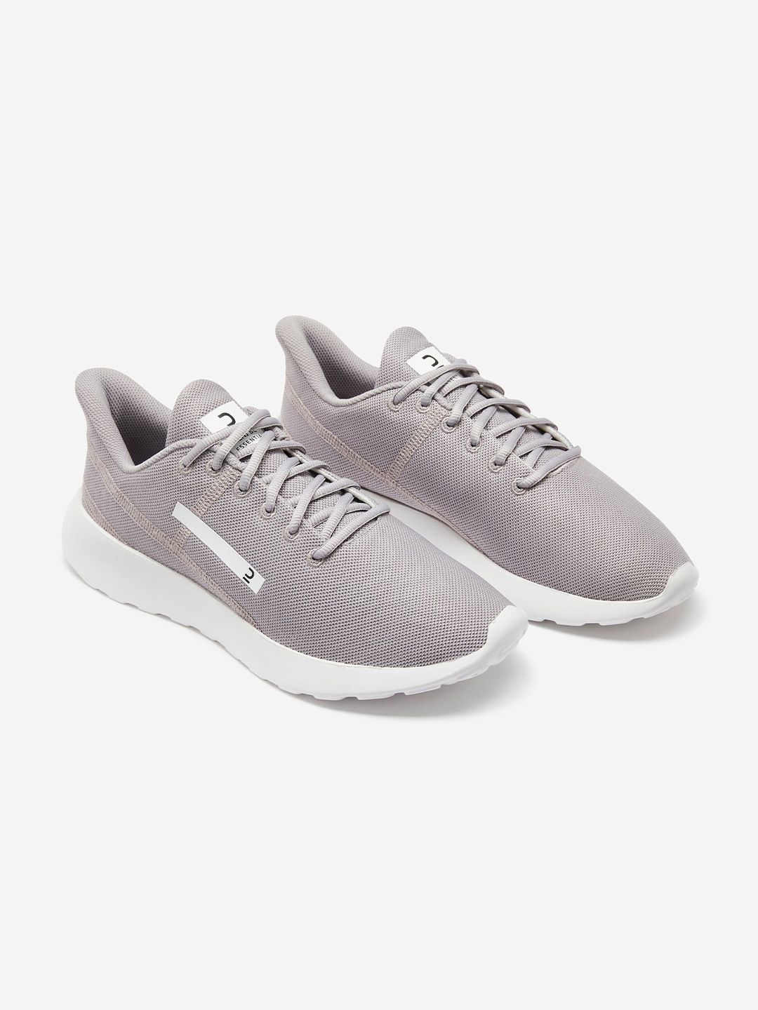 Decathlon Men Grey KLNJ Be Essential Flexible Trainers Shoes
