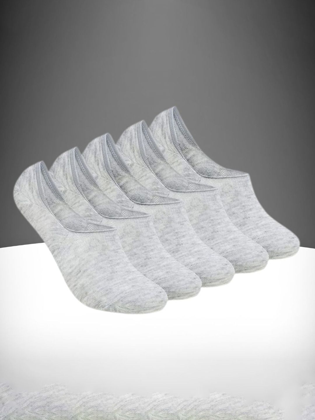 MJE Pack Of 5 Shoe-Liner Socks