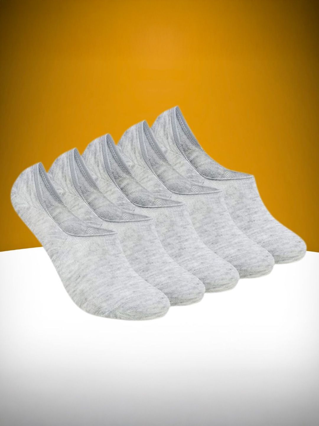 MJE Pack Of 5 Shoe-Liner Socks