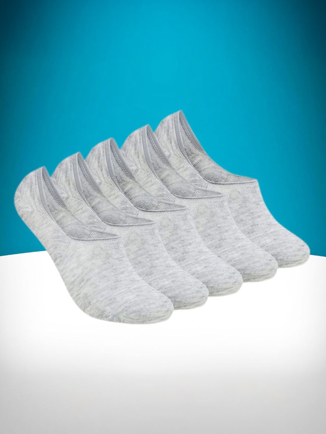 MJE Pack Of 5 Shoe-Liner Socks