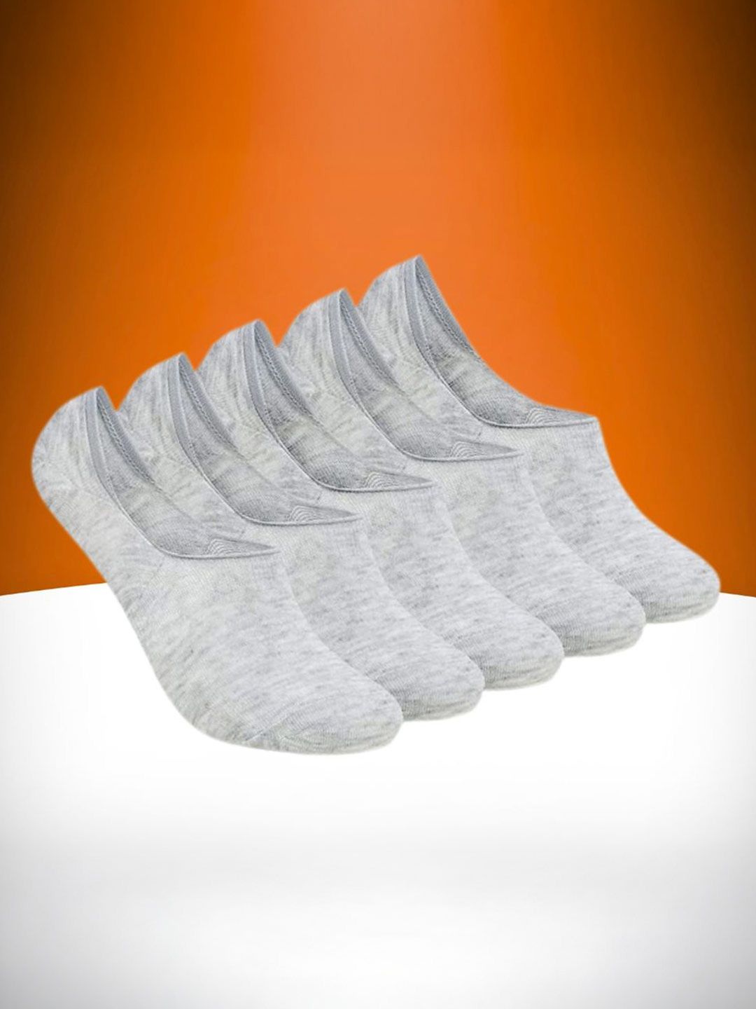 MJE Pack Of 5 Shoe-Liner Socks