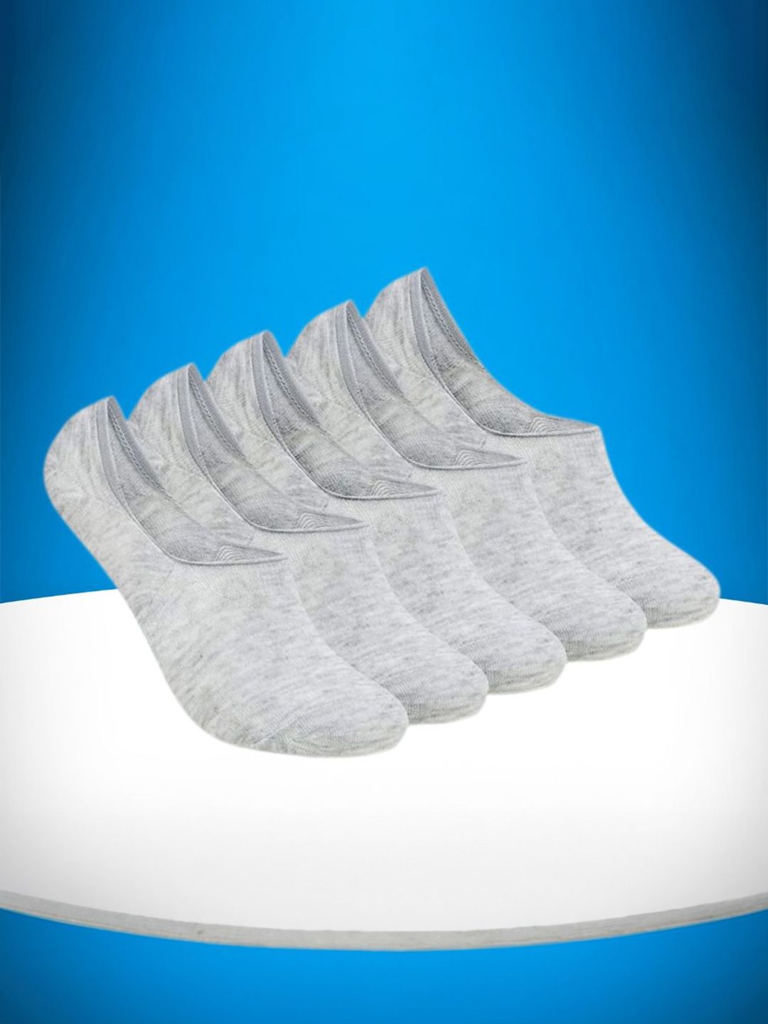 MJE Pack Of 5 Shoe-Liner Socks
