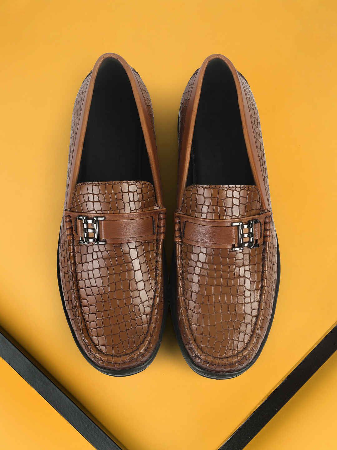 Metro Men Leather Formal Loafers