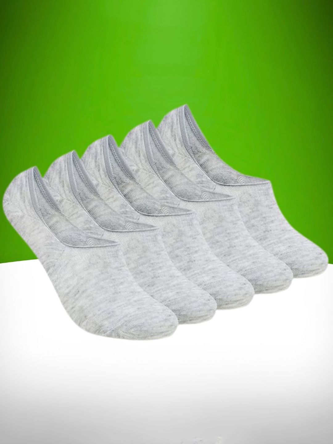 MJE Pack Of 5 Shoe-Liner Socks