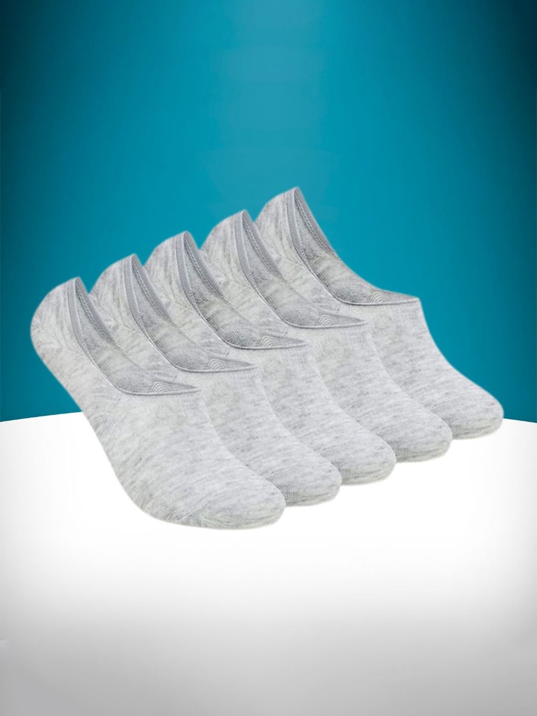 MJE Pack Of 5 Shoe-Liner Socks