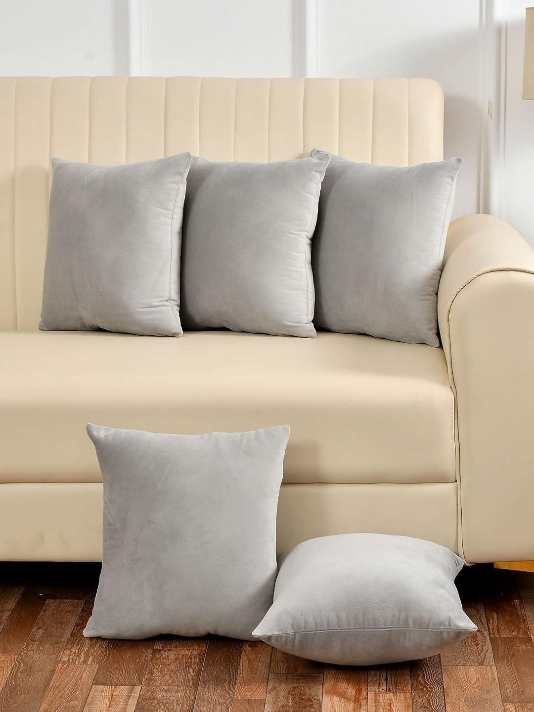 Shadowkart Set of 5 Fibre Filled Polyester Ultra Soft Sleep Pillow