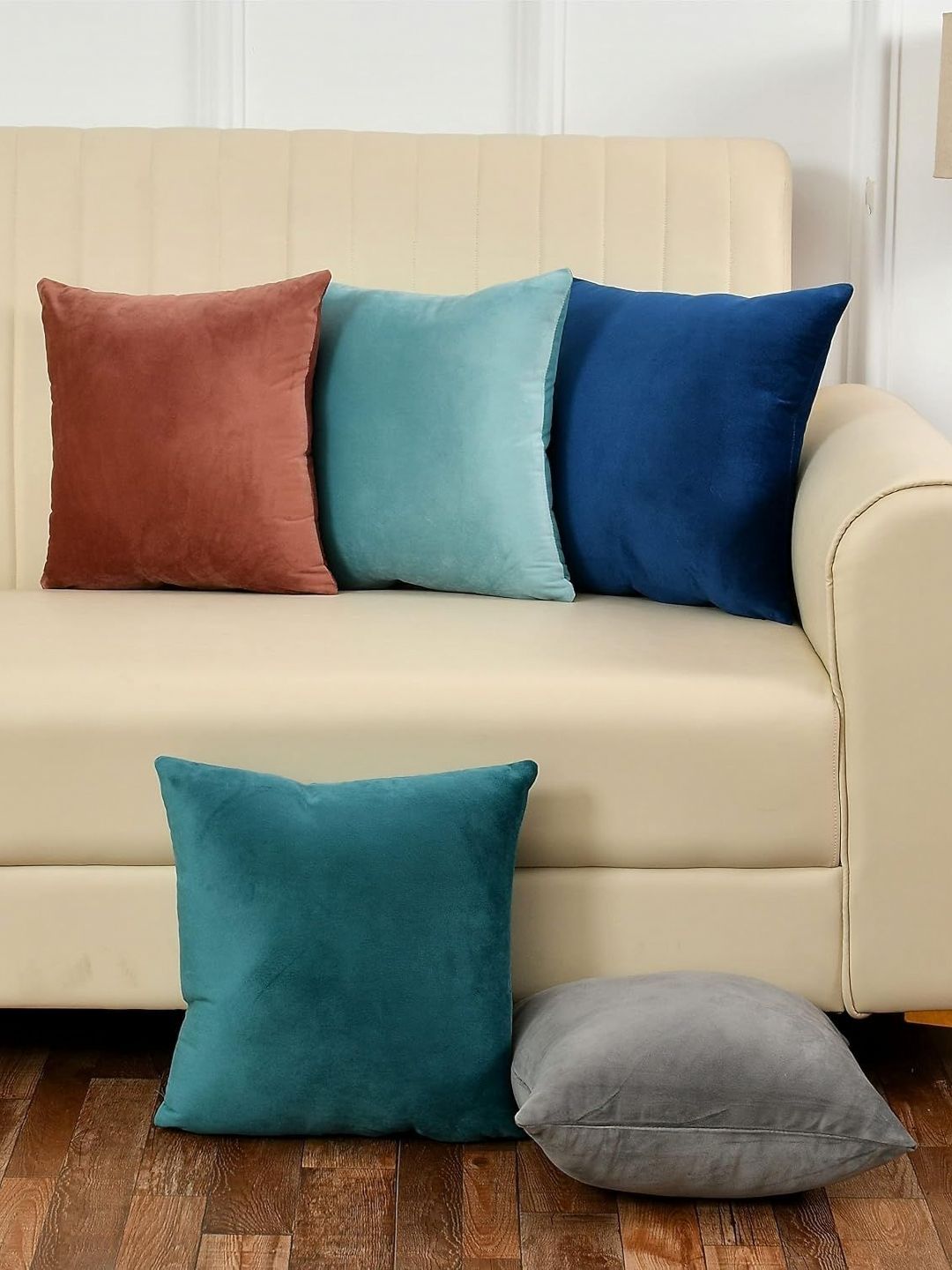 Shadowkart Set of 5 Fibre Filled Polyester Ultra Soft Sleep Pillow