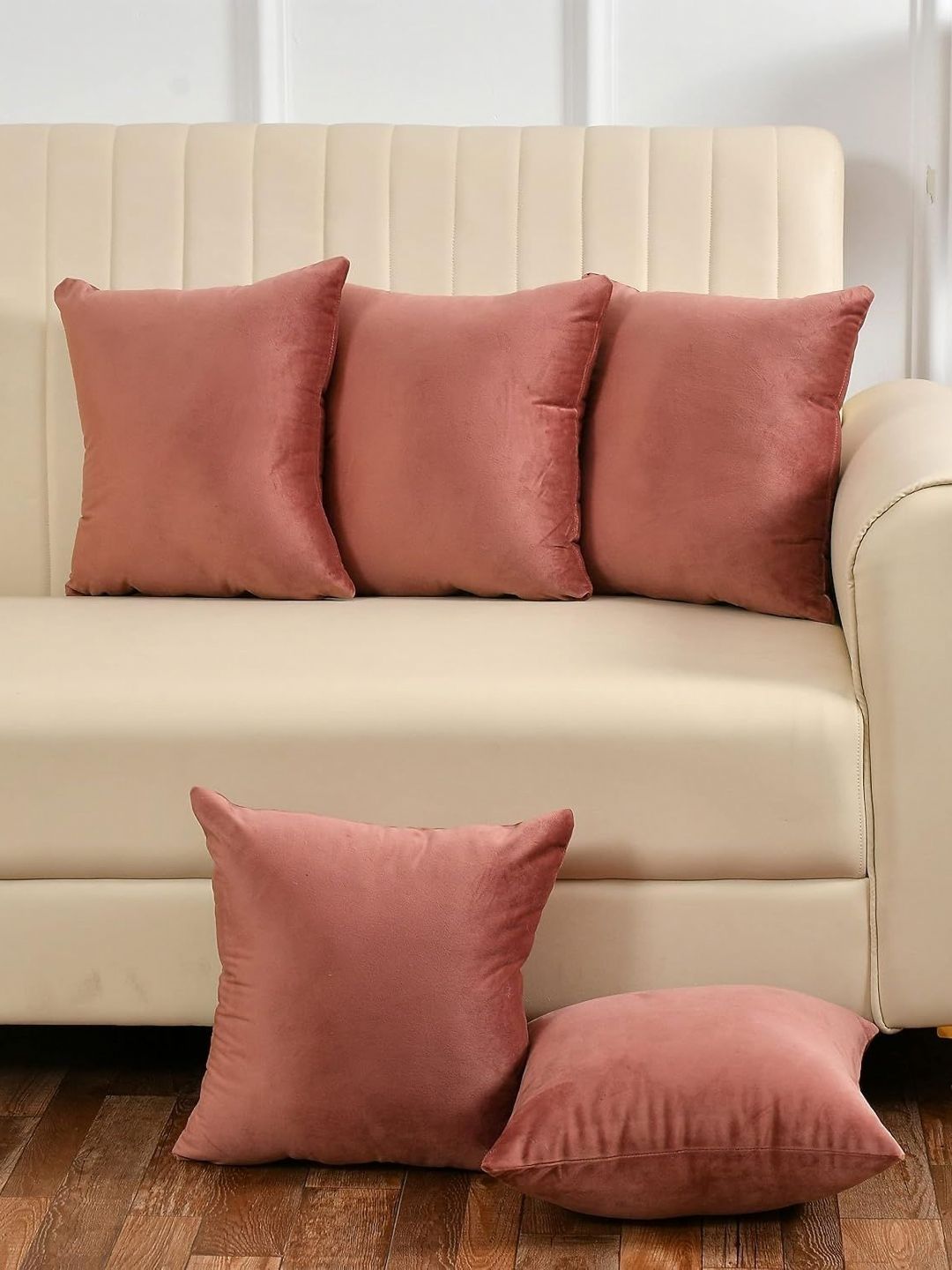 Shadowkart Set of 5 Fibre Filled Polyester Ultra Soft Sleep Pillow