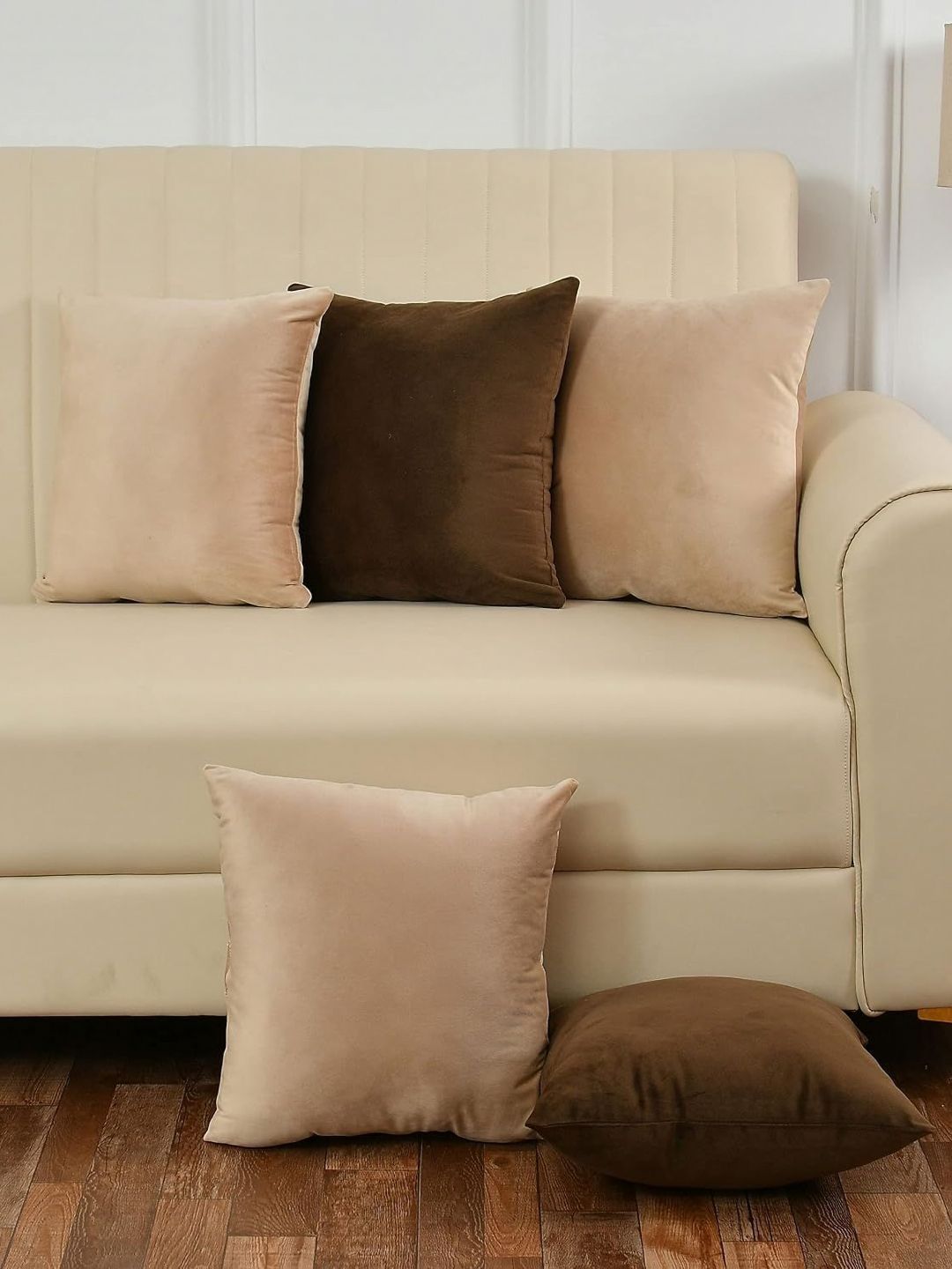 Shadowkart Set of 5 Fibre Filled Polyester Ultra Soft Sleep Pillow