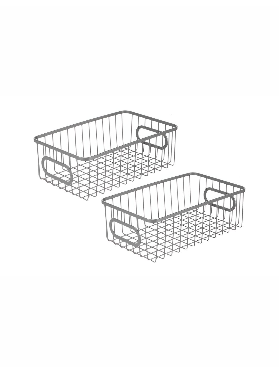 Go Hooked Pack of 2 Storage Organizer Basket Bin 10 Inch