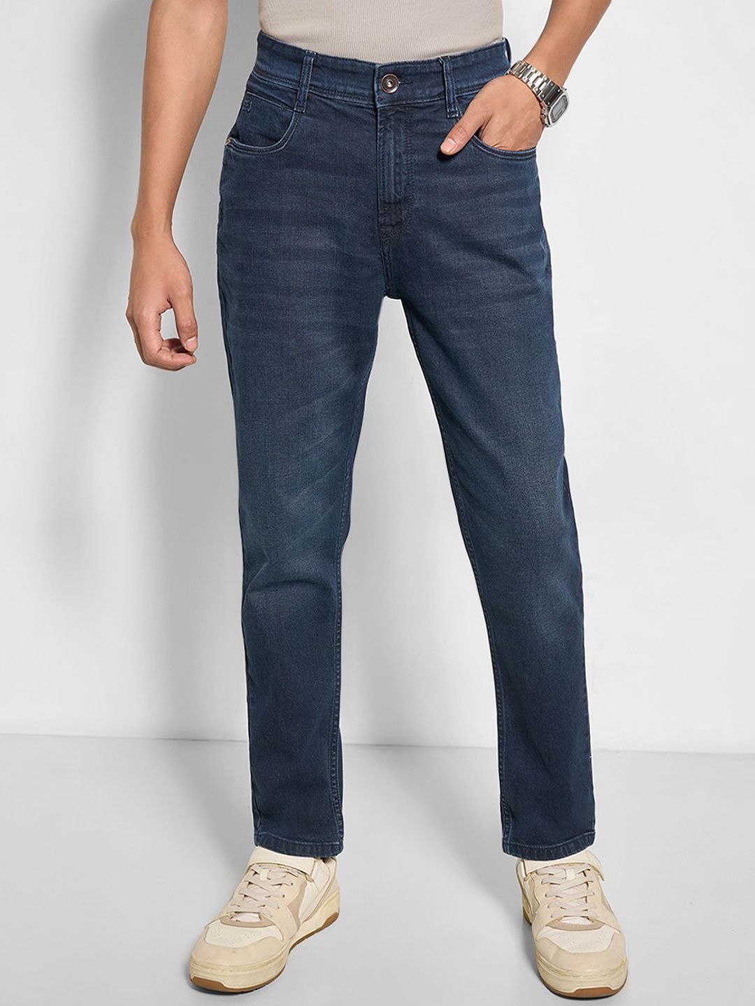 SF JEANS by Pantaloons Men Slim Fit Mid-Rise Jeans