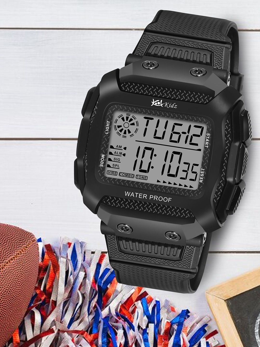 Kool Kidz Kool Kidz Unisex Kids Dial & Straps Kool Kidz Digital Watch KK 287 BK