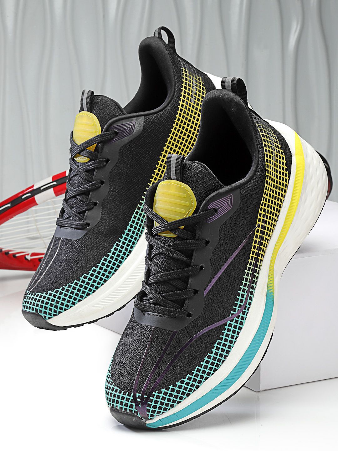 KANGAROOZ Men Mesh Running Non-Marking Shoes