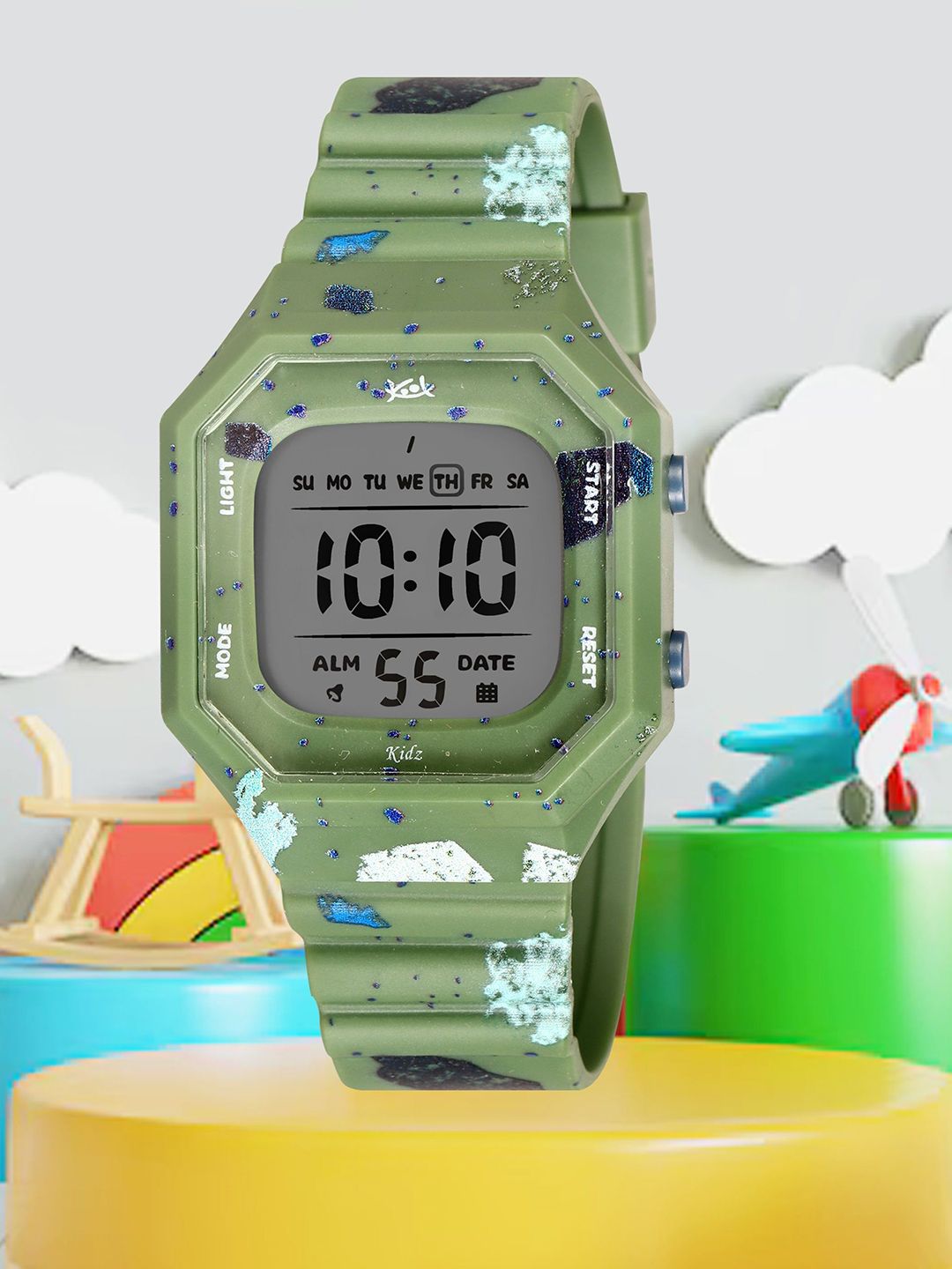 Kool Kidz Kool Kidz Kids Dial & Straps Digital Watches Kidz Unisex Digital Watch KK 278 GR