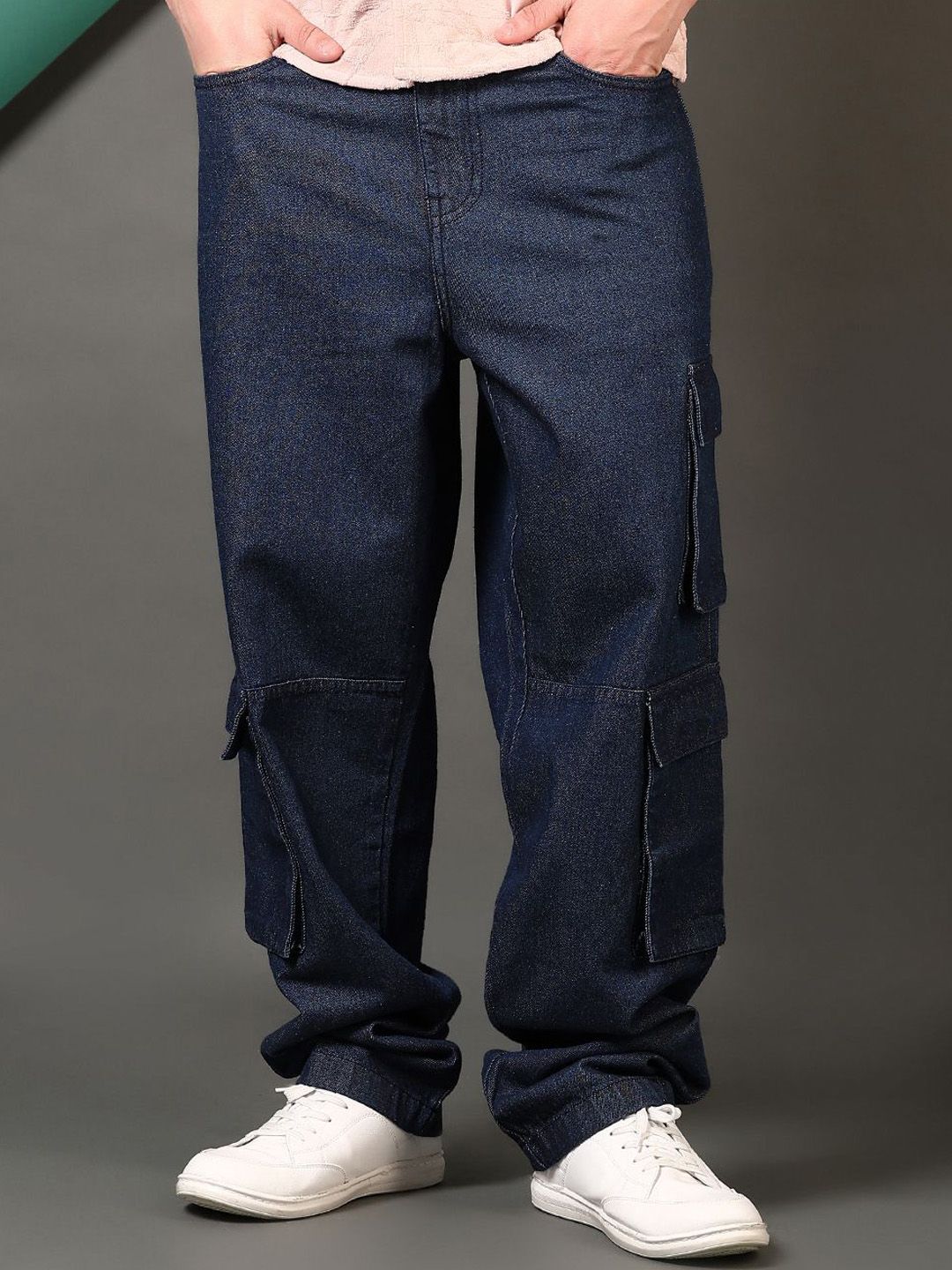 LIMEROAD Men Regular Fit Mid-Rise Light Fade Jeans