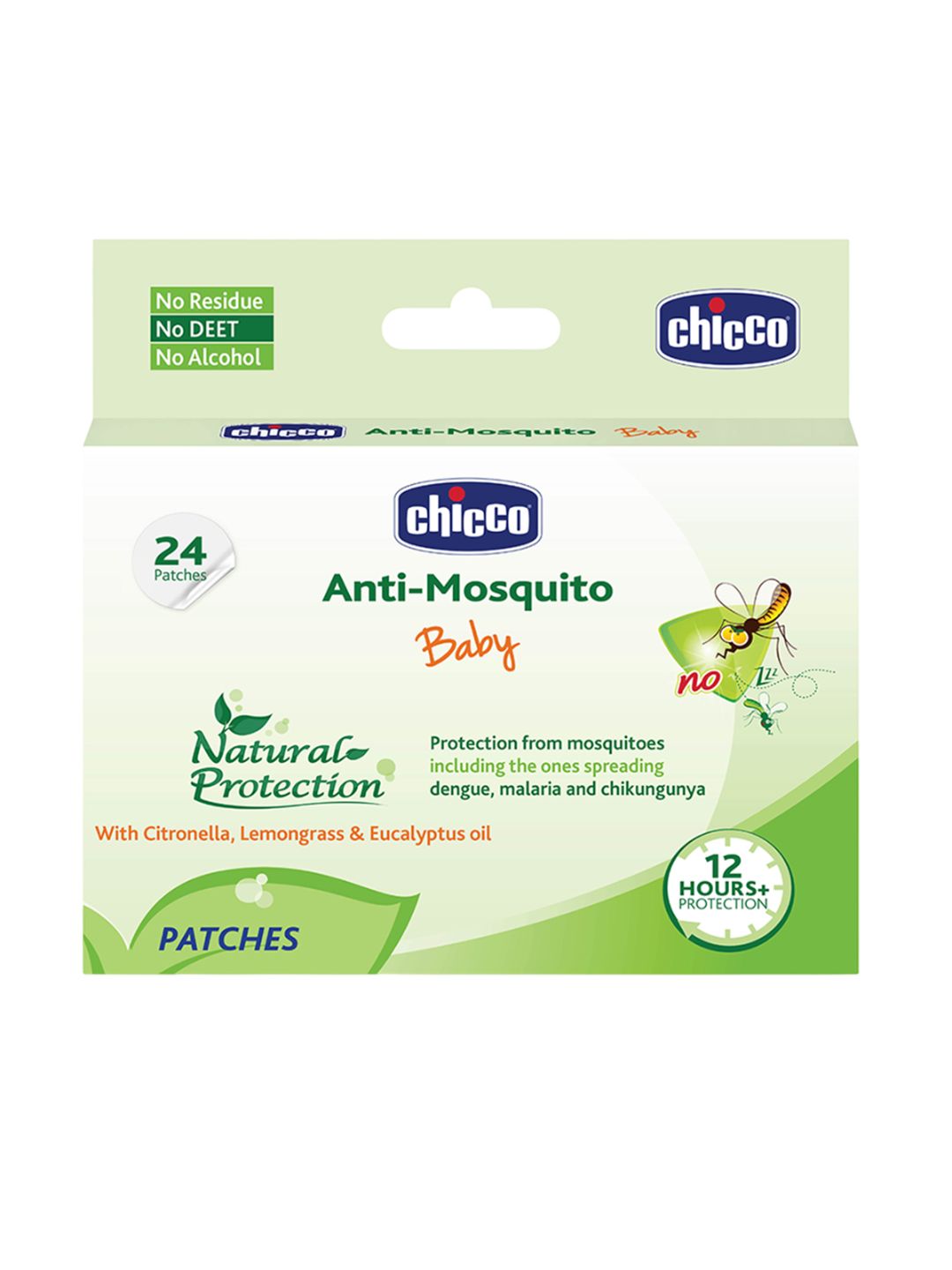 Chicco Kids Anti-Mosquito Patches - 24 Patches