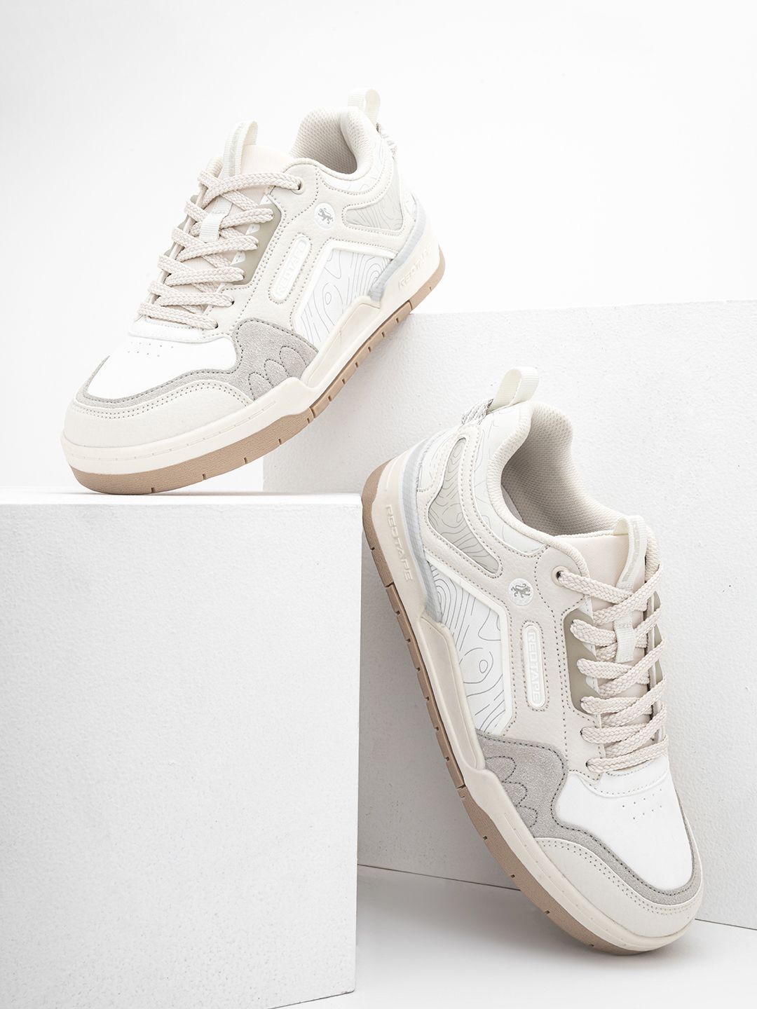 Red Tape Women Colourblocked Sneakers Price in India