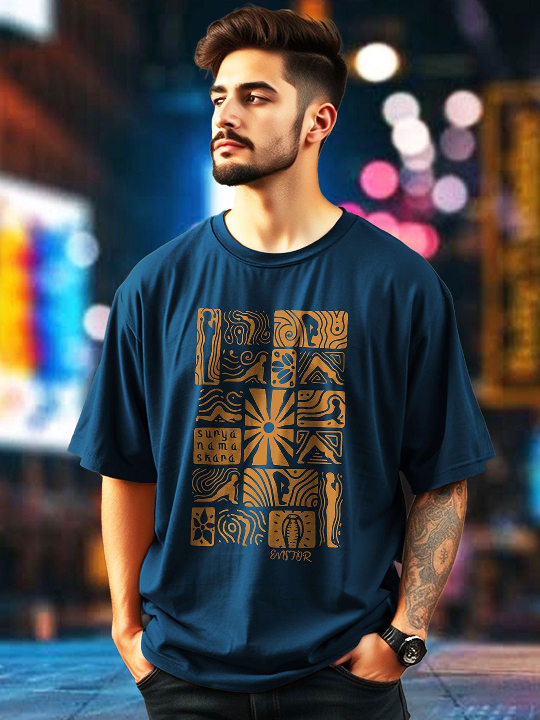 THE BEETEL HOUSE Men Printed T-shirt