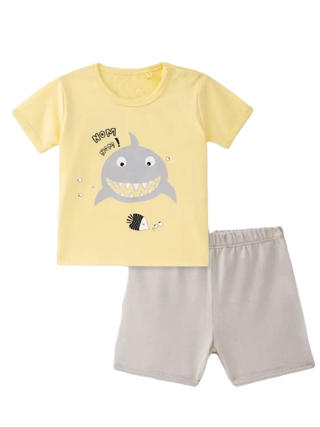 FASHION GRAB Kids Printed T-shirt with Shorts