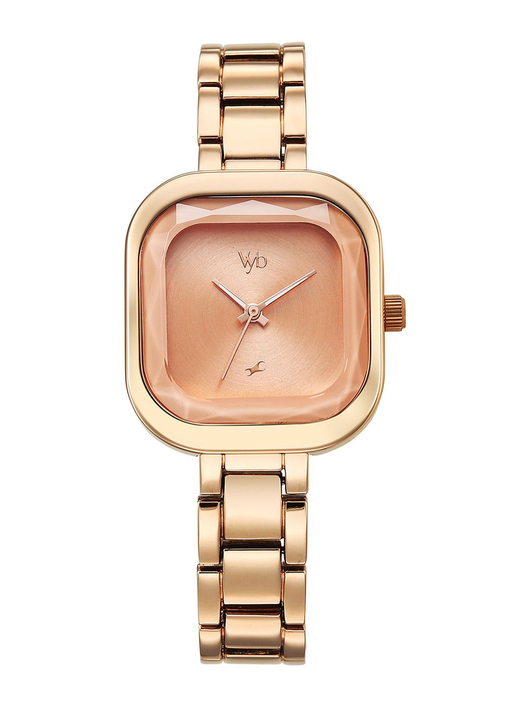 Fastrack Women Printed Dial & Bracelet Style Straps Analogue Watch FV60079WM02
