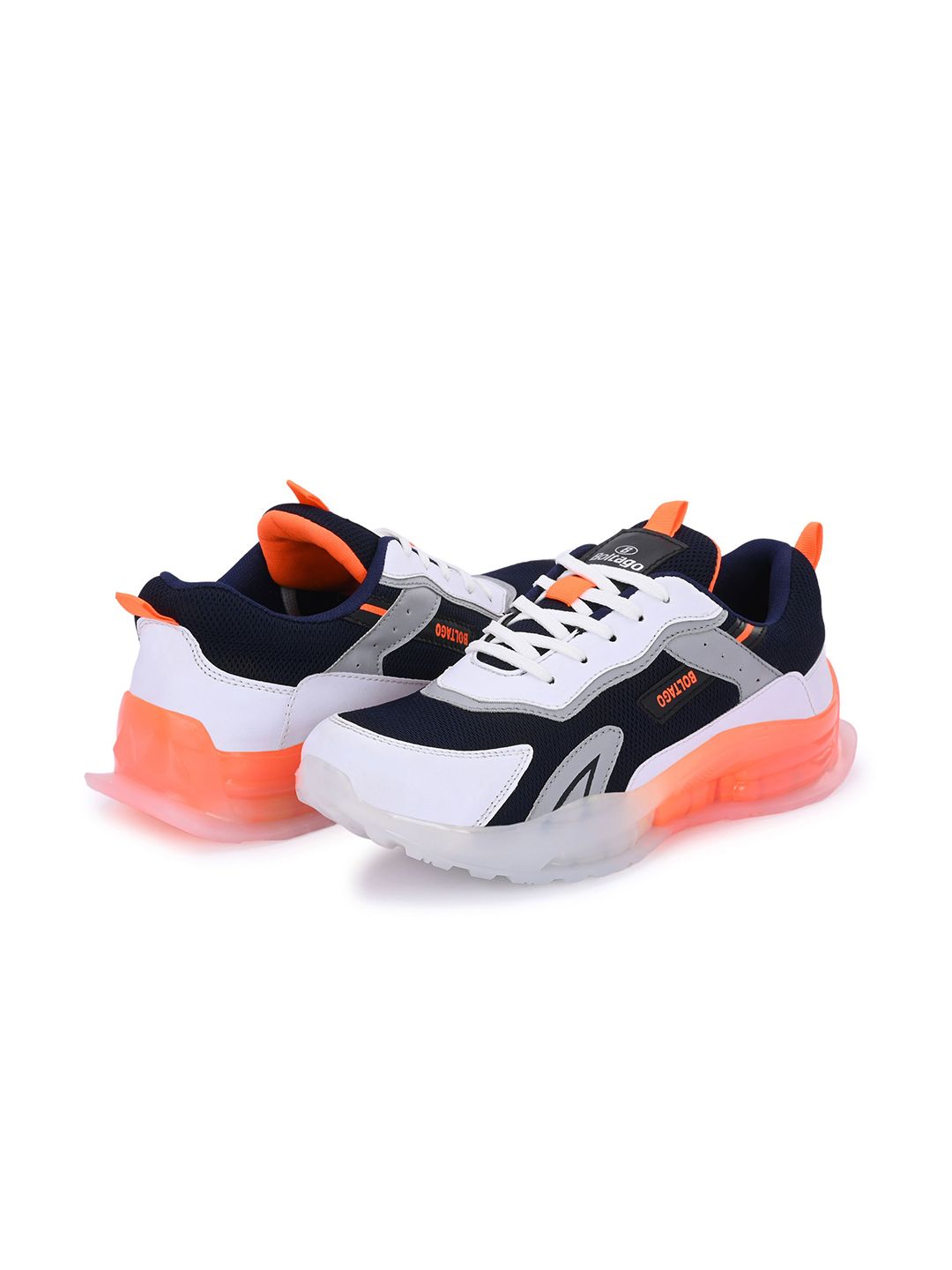 BOLTAGO Men Mesh Running Non-Marking Shoes