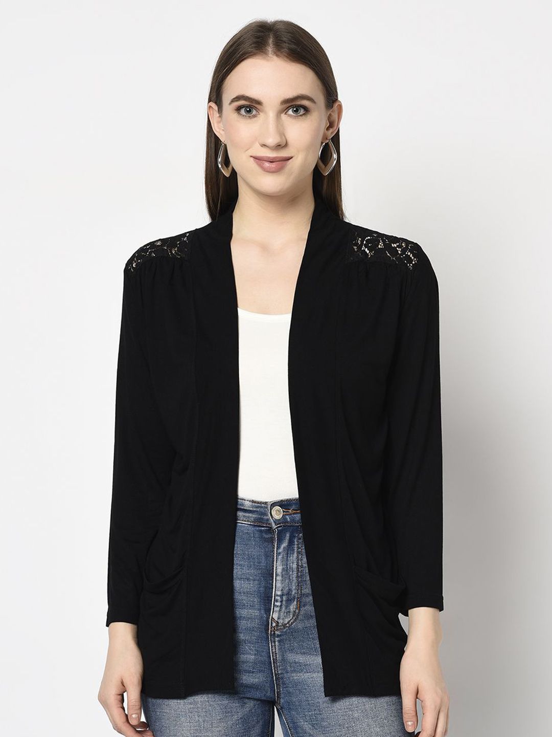 The Roadster Lifestyle Co Front Open Shrug