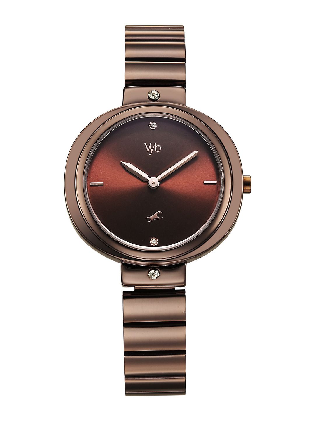 Fastrack Fastrack Vyb Diva Women Dial & Bracelet Style Straps Analogue Watch FV60075QM01