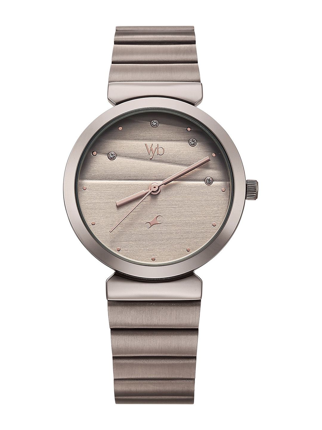 Fastrack Women Dial & Bracelet Style Straps Analogue Watch FV60078QM01