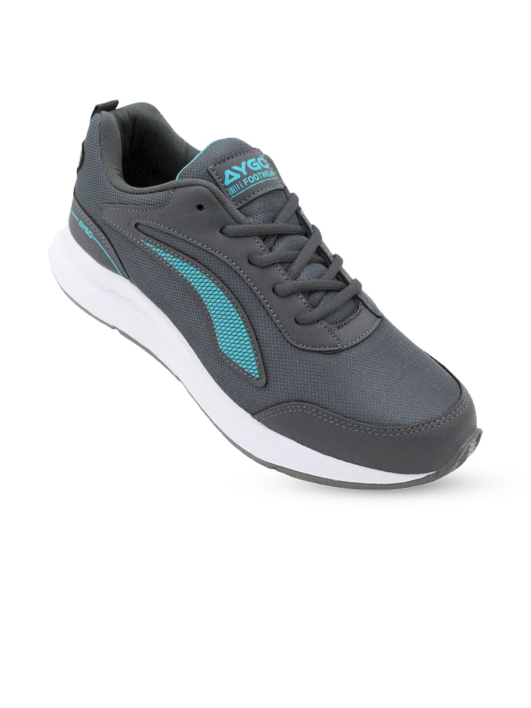 AYGO Men Mesh Running Non-Marking Shoes