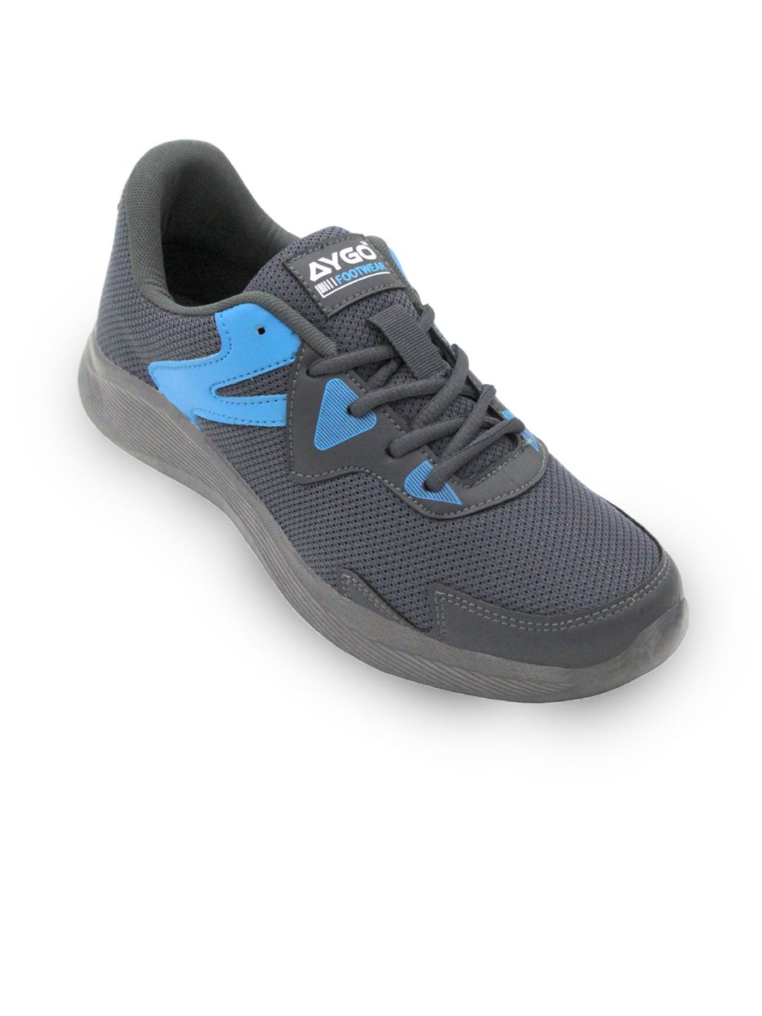 AYGO Men Mesh Running Non-Marking Shoes