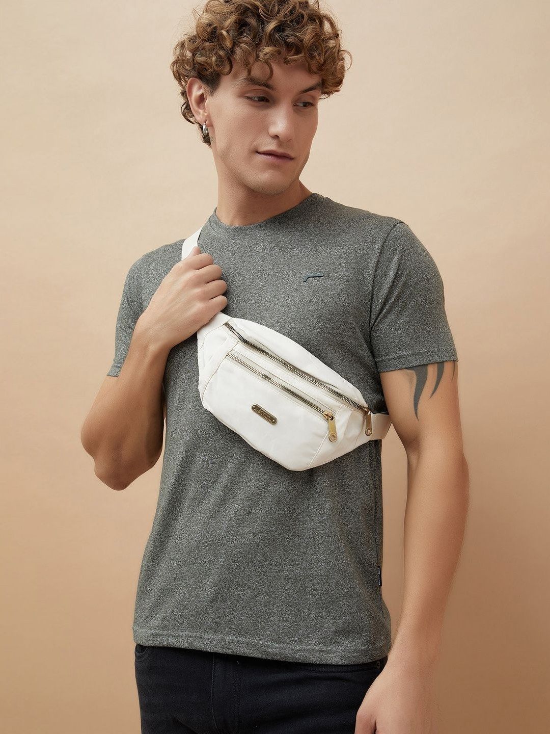 Fame Forever by Lifestyle Round Neck Cotton T-shirt