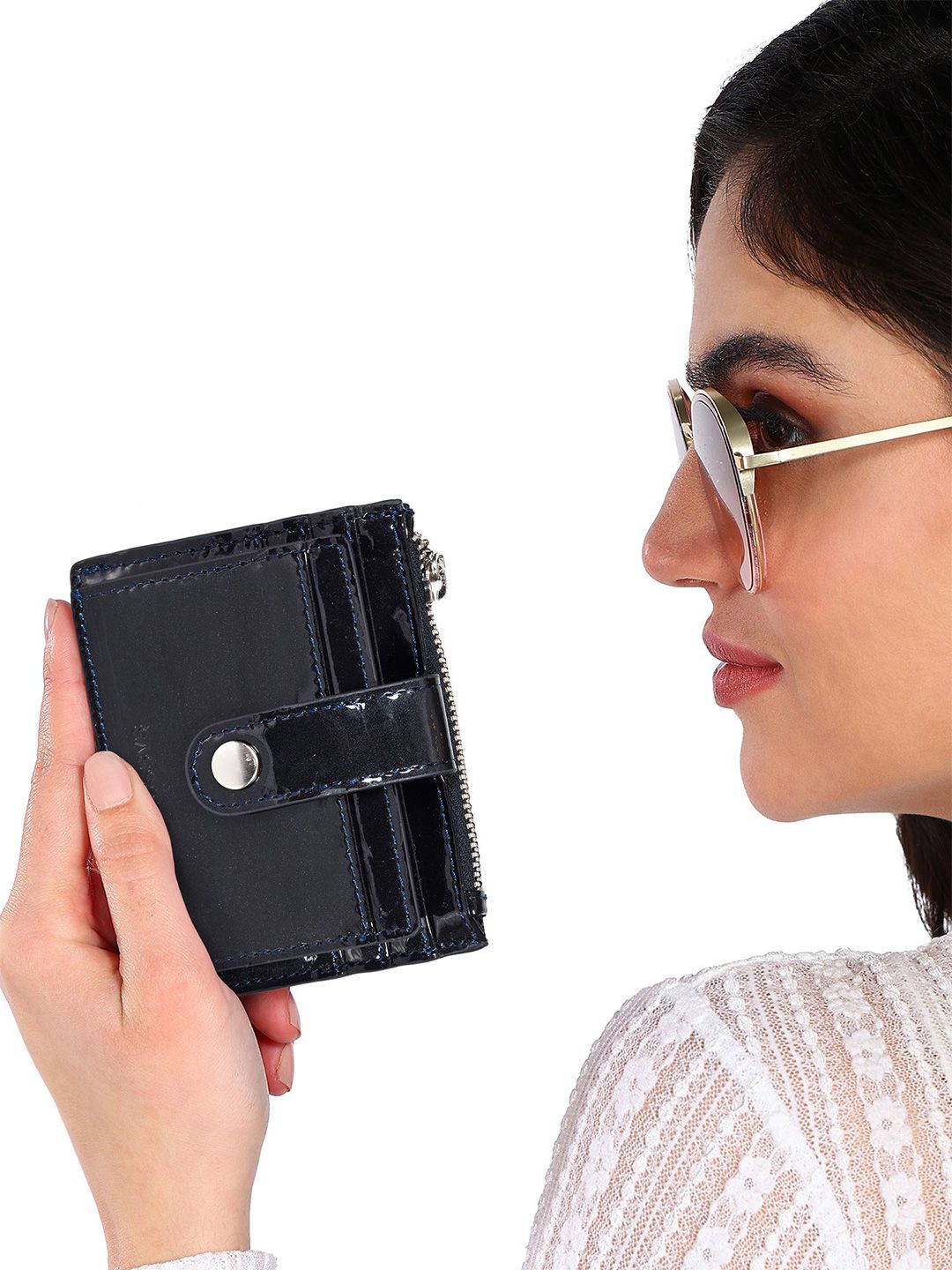 Sassora Unisex RFID Leather Card Holder