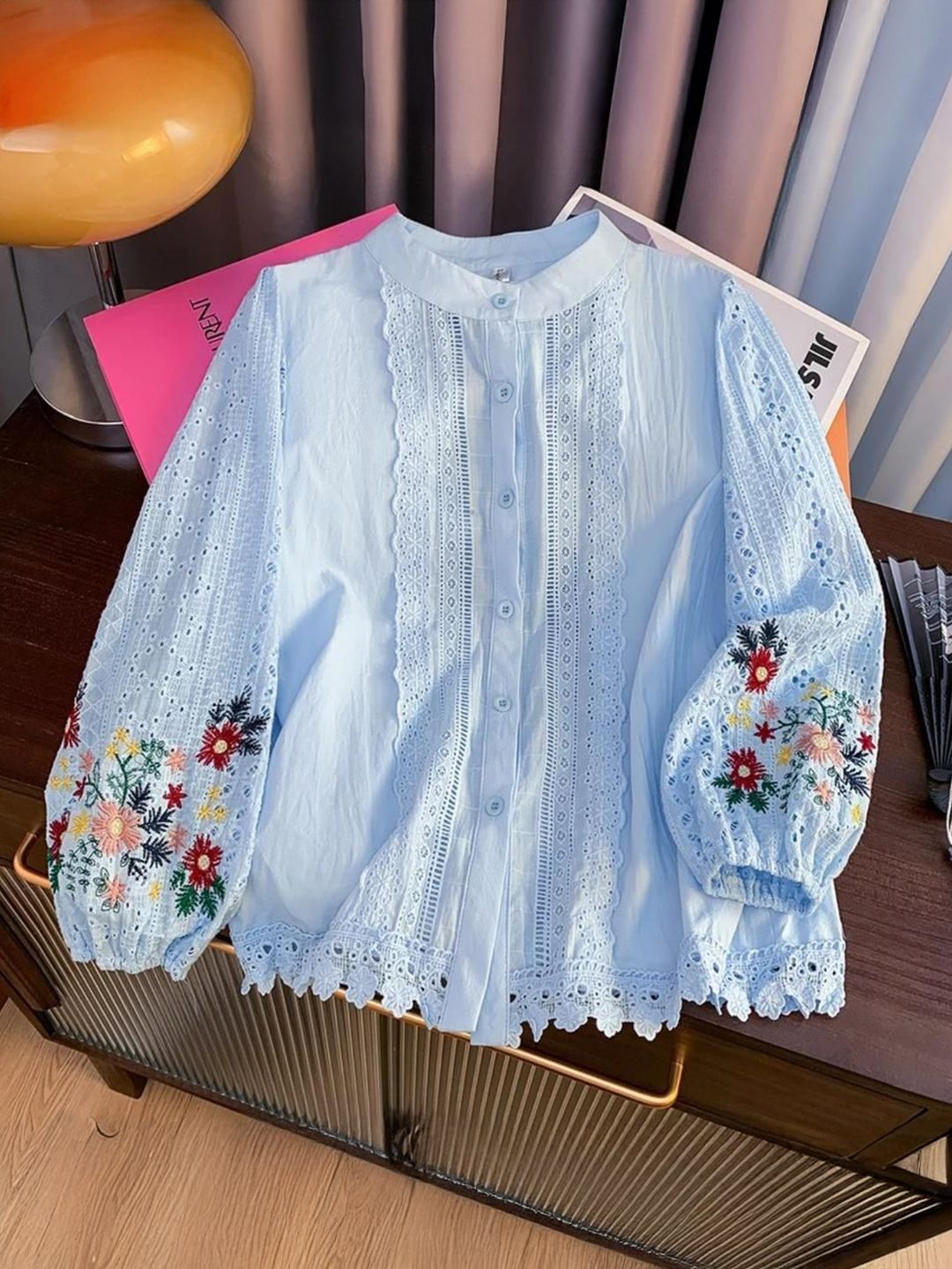 Buy Miss Mosa By Akanksha Cotton Shirt Style Nera Statement Summer