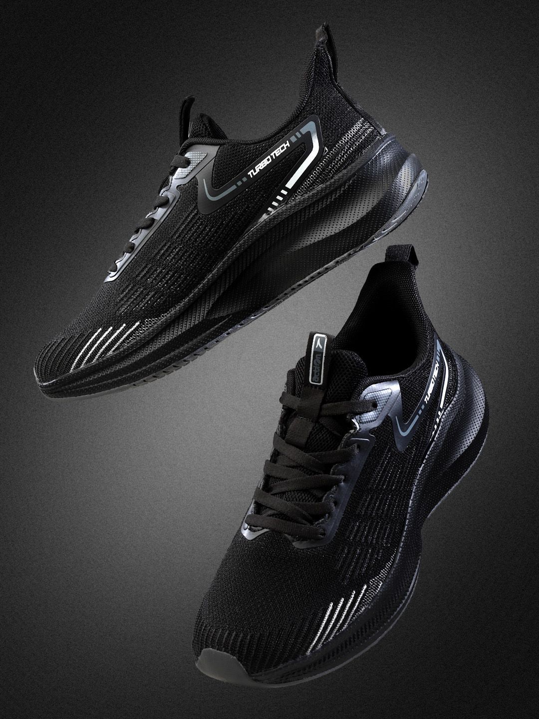 Action BULLET Men Mesh Lace-Ups Running Non-Marking Shoes