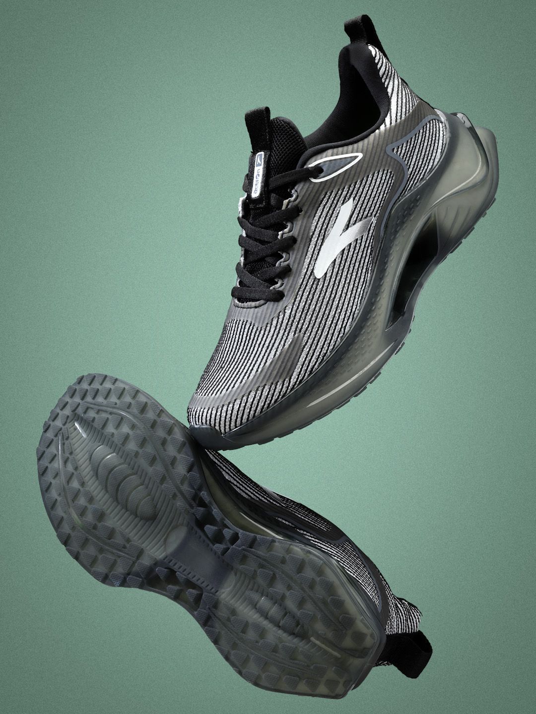 Action TURBO Men Running Non-Marking Lace-Ups Shoes