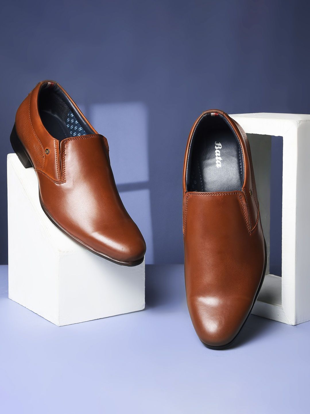 Bata Bata Men Formal Slip-On Shoes