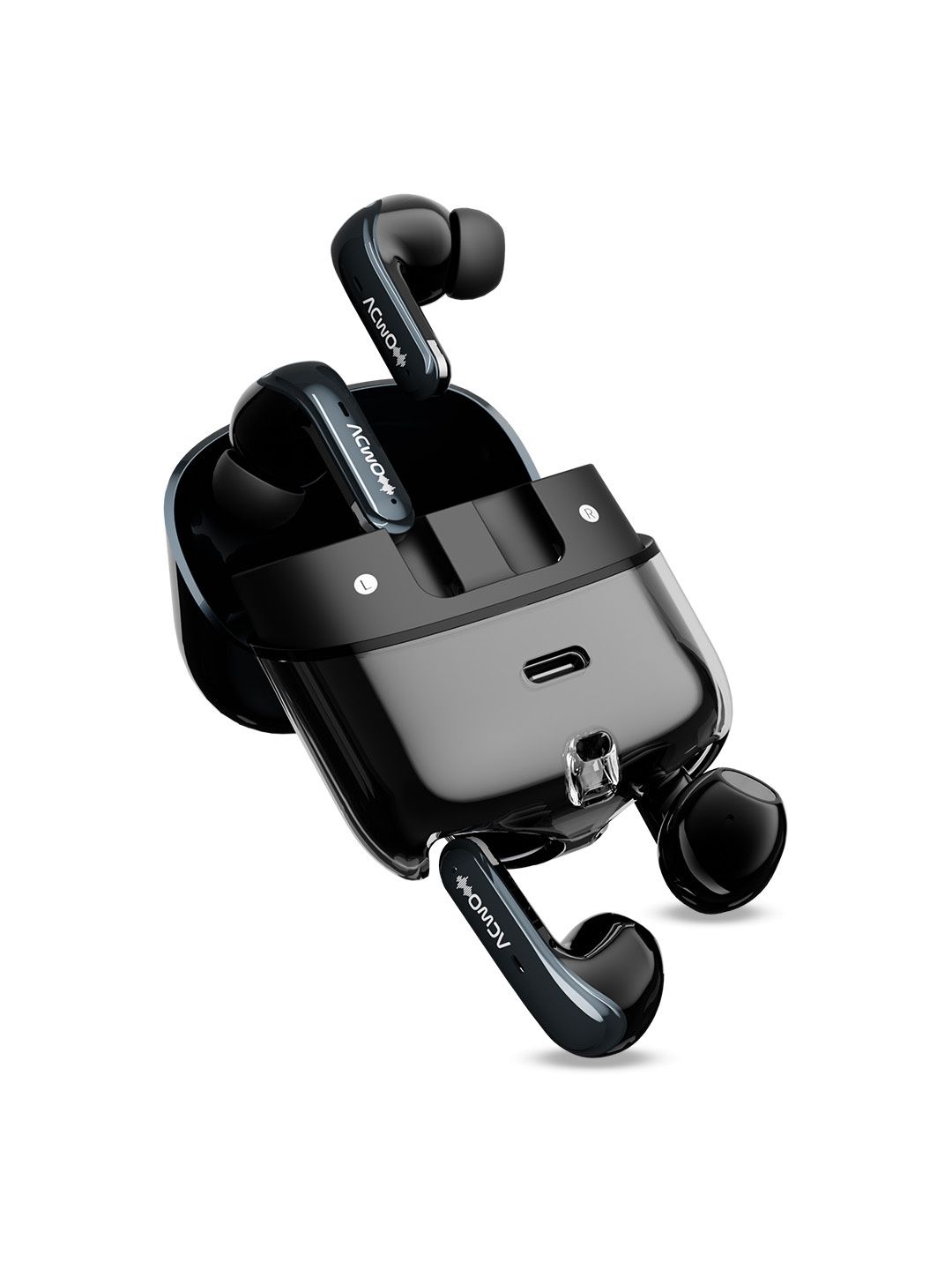 ACwO DwOTS Fire ANC Earbuds with 70 Hrs Playtime